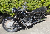 Motocicleta BMW R50 modelo 1954
